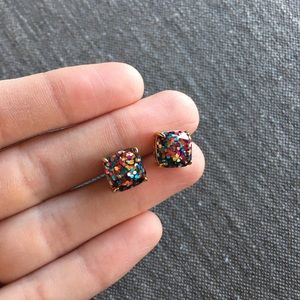 Kate Spade confetti stud earrings